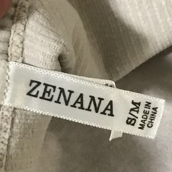 BN Zenana Outfitters Ribbed, Padded, Cropped Brami - Picture 4 of 8